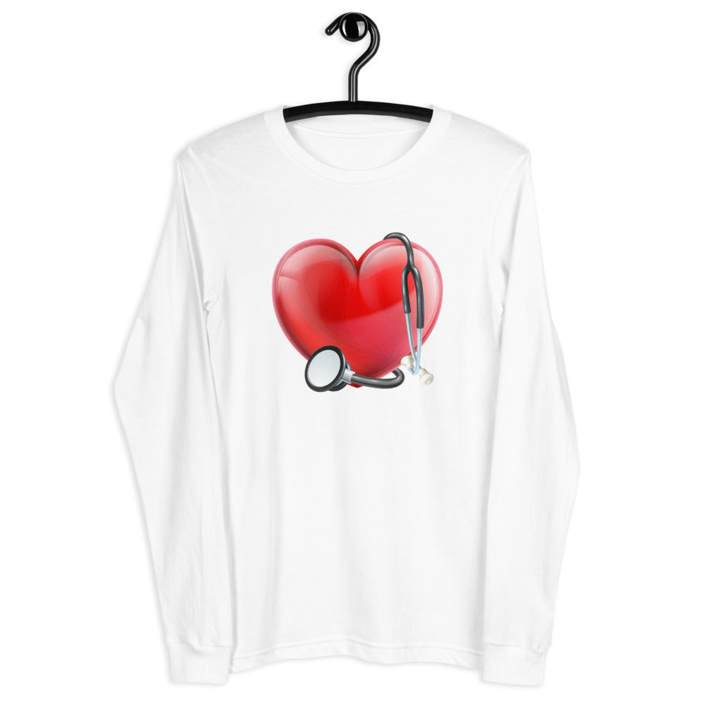 Love My Stethoscope Unisex Long Sleeve Tee