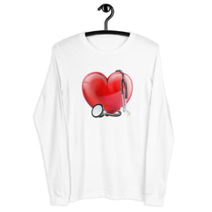 Love My Stethoscope Unisex Long Sleeve Tee