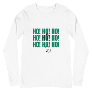 Nurse HO! HO! HO! Unisex Long Sleeve Tee